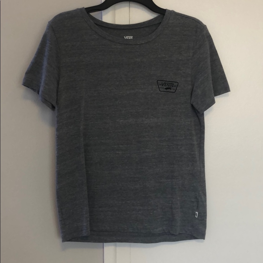 gray vans t-shirt